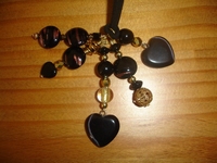 Collier Dally Noir et Or