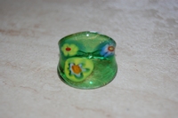 Bague - Verre de murano Taille unique Verte