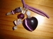 collier Michèle mauve