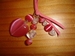 collier Muriel rose / framboise