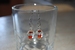 boucles d`oreilles Intemporelles cristal rouge