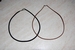 * collier souple velours noir ou cuir marron