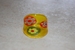 Bague - Verre de murano Taille unique Jaune millefiori