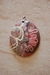 Pendentif pate fimo rose 2