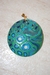 Pendentif pate fimo vert et bleu