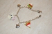 Bracelet Ligne gourmande Hello Kitty fraises, coeur, grelots