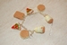 Bracelet Ligne gourmande Biscuits Fraises Religieuses
